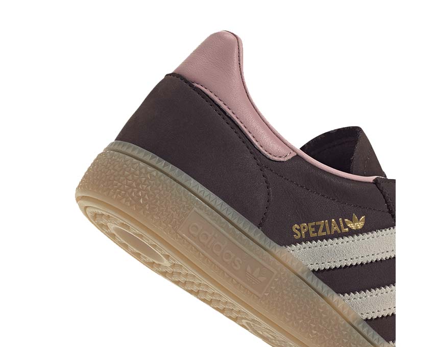 Adidas Handball Spezial Dark Brown vue latérale — silhouette basse emblématique