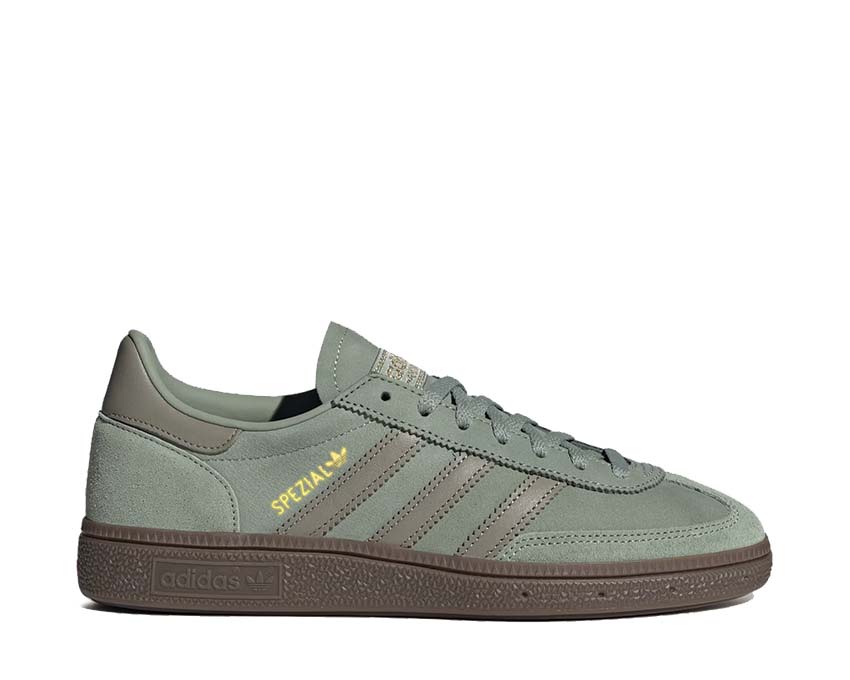 Adidas Handball Spezial W Silver Green — zapatilla mujer verde salvia y plata