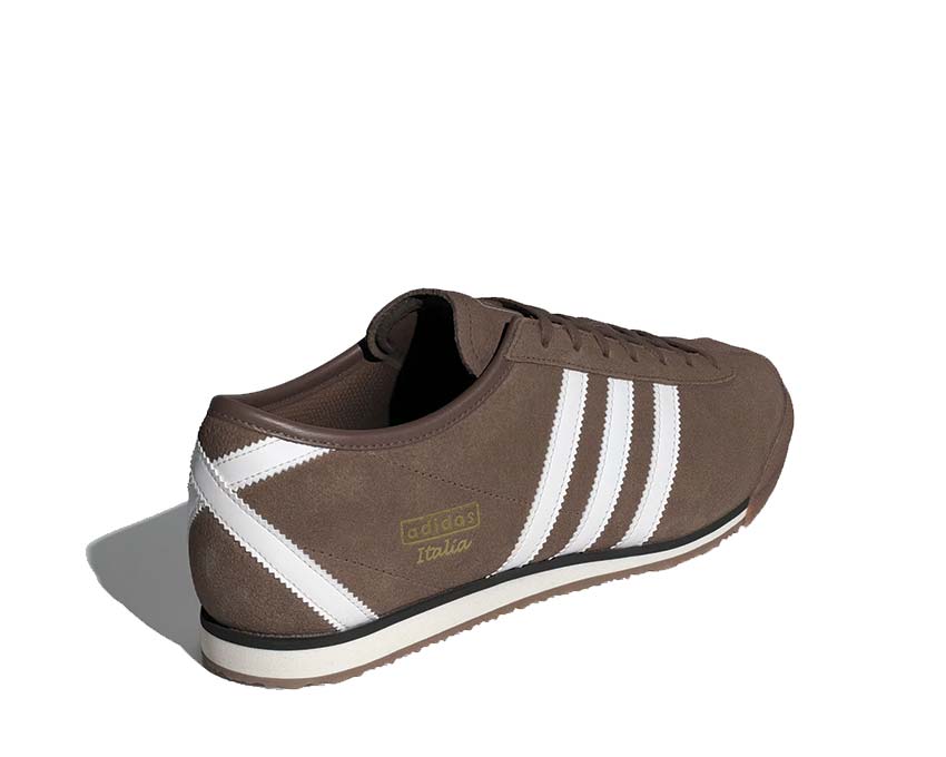 Adidas Italia 70S Earth Strata détail — tige suède texturé