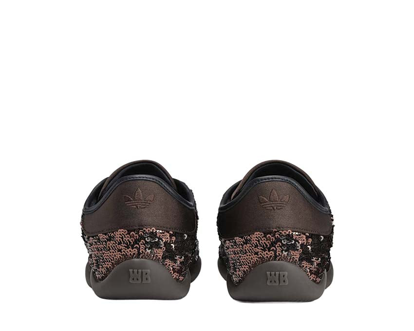 Adidas Karintha x Wales Bonner Sequin Dark Brown semelle — semelle basse légère