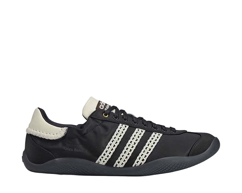 Adidas Karintha x Wales Bonner Low Satin Black — sneaker unisexe satin noir