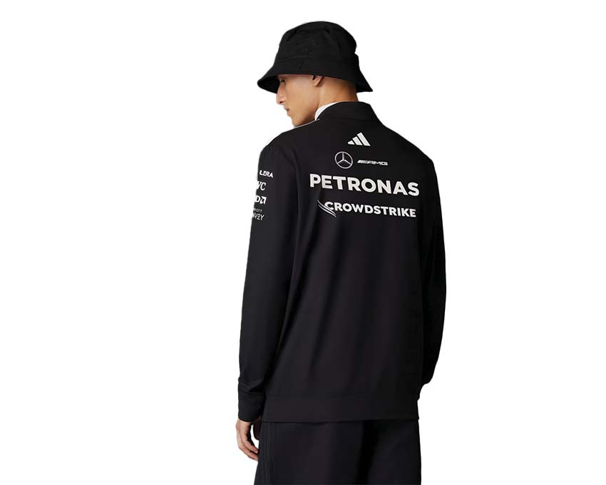 Adidas Mercedes-AMG Petronas F1 Team Viertelzip Rückseite — AMG Logo