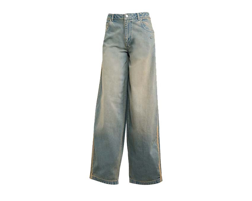 Adidas Premium Essentials Denim Pant — pantalon denim femme coupe droite