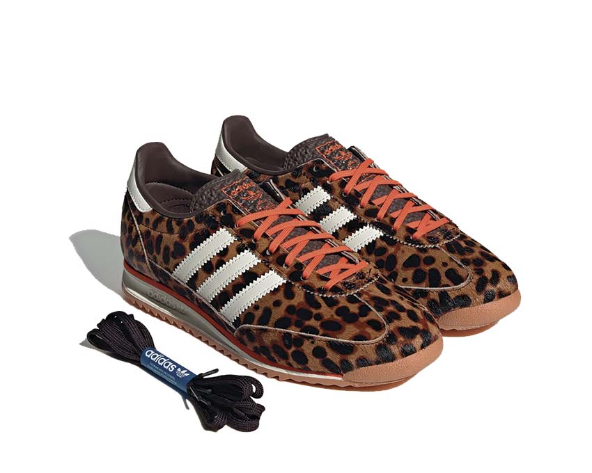 Adidas SL 72 OG W Leopard Print — vue trois quarts