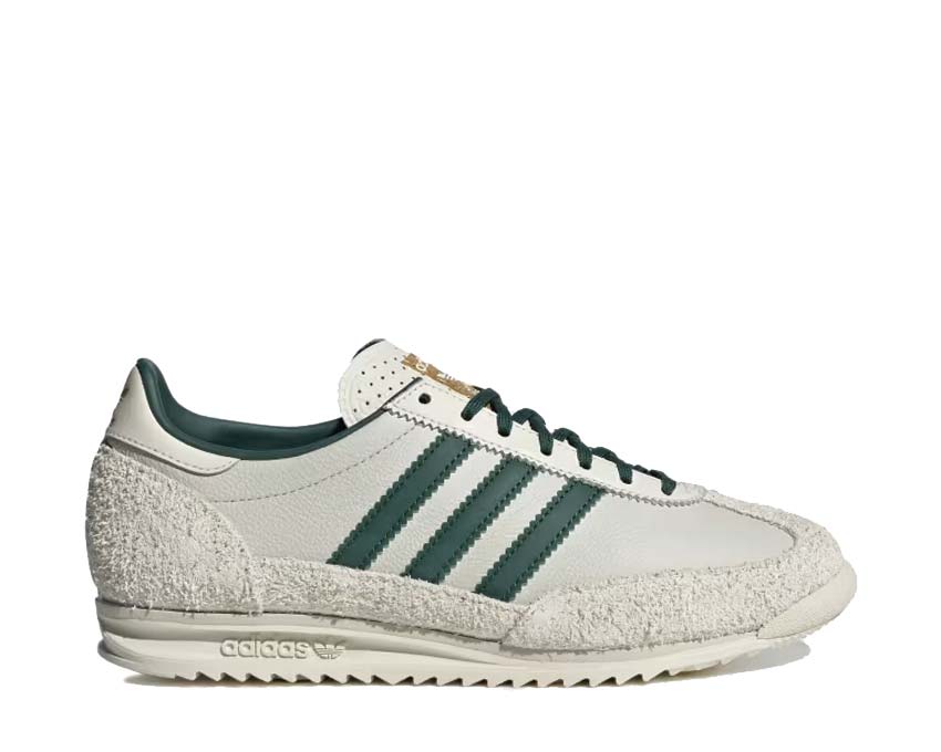 Adidas SL 72 OG W Off White Collegiate Green — women's vintage bicolour running sneaker