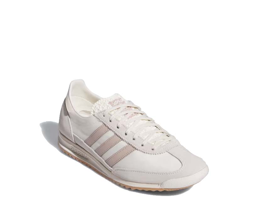 Adidas SL 72 OG W Off White Wonder Taupe side view — slim 70s running silhouette