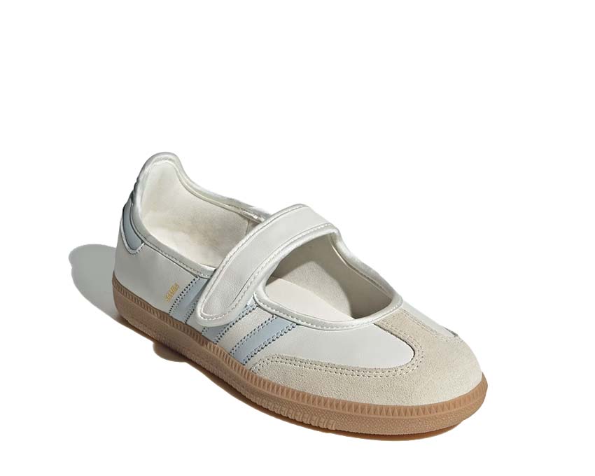 Adidas Samba Jane Cloud White semelle — gomme Gum naturelle adhérence parfaite
