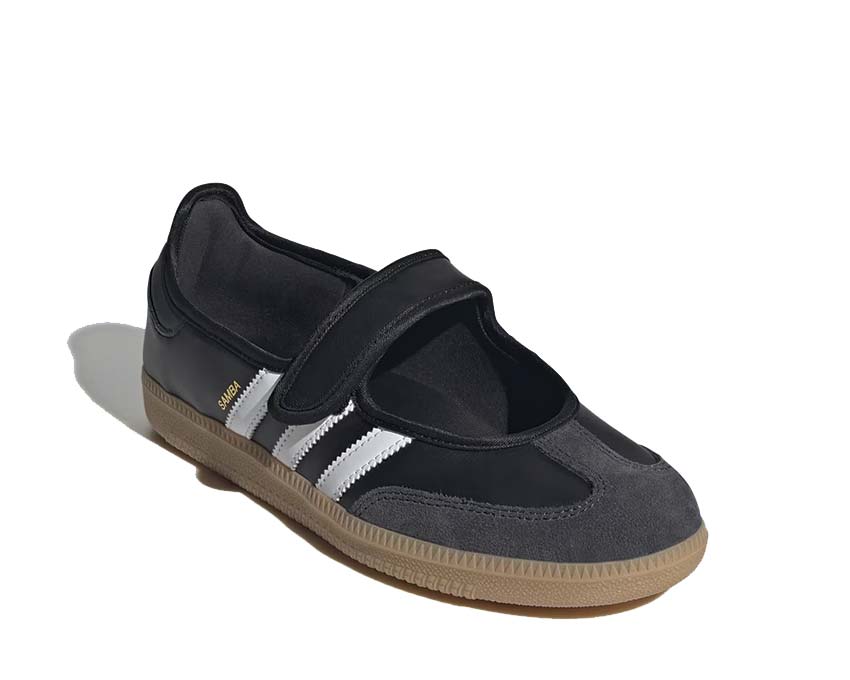 Adidas Samba Jane W Cloud White Carbon semelle — semelle gomme naturelle beige