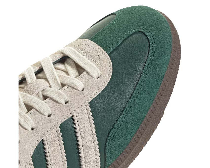 Adidas Samba OG Collegiate Green vue latérale — profil basse indoor football