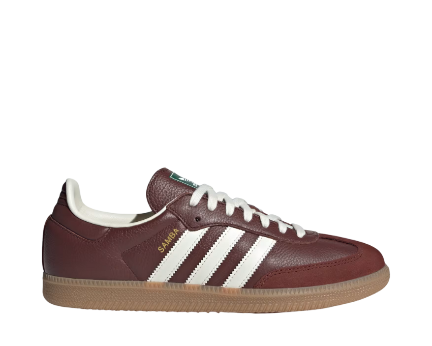 Adidas Samba OG W Fox Brown — sneaker femme cuir et daim brun renard