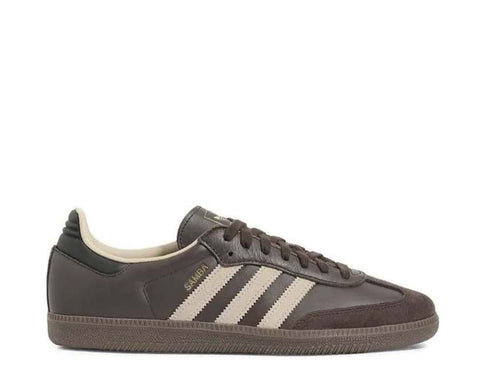 Adidas Samba OG Dark Brown — sneaker femme cuir classique