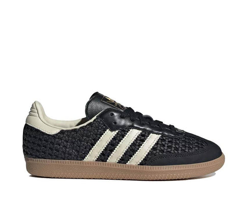 Adidas Samba OG W Core Black — Damen Sneaker Leder schwarz ikonisch
