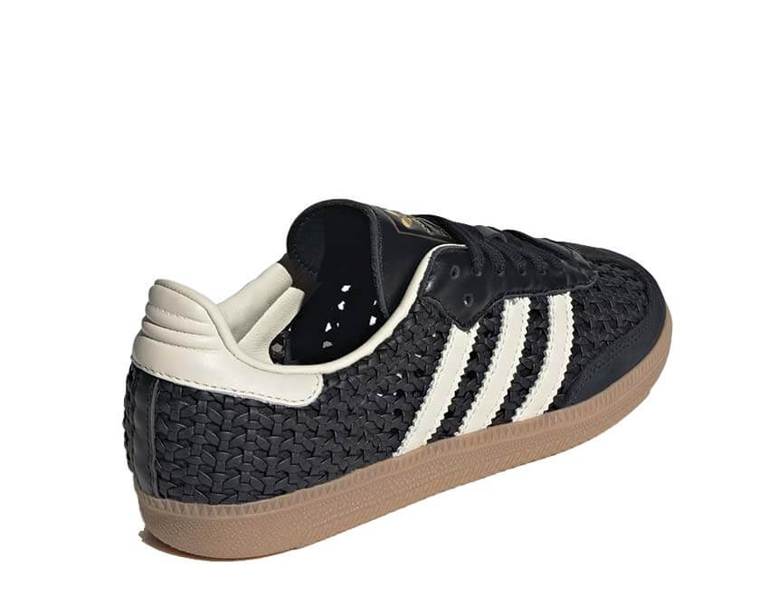 Adidas Samba OG W Core Black Detail — verstärkte schwarze Gummikappe