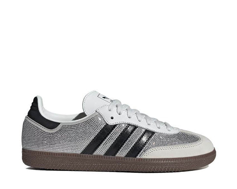 Adidas Samba OG W Crystal White — sneaker unisexe football vintage blanc immaculé
