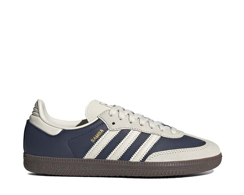 Adidas Samba OG W Night Indigo — sneaker femme cuir football vintage