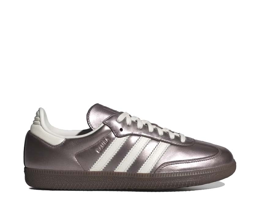 Adidas Samba OG W Metallic Purple — Damen Sneaker metallisches Violett und Weiß
