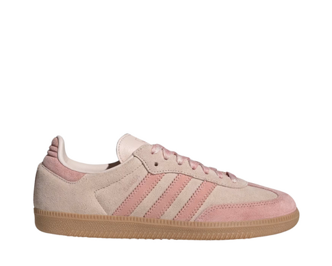 Adidas Samba OG Wonder Quartz — zapatilla mujer cuero blanco roto vintage