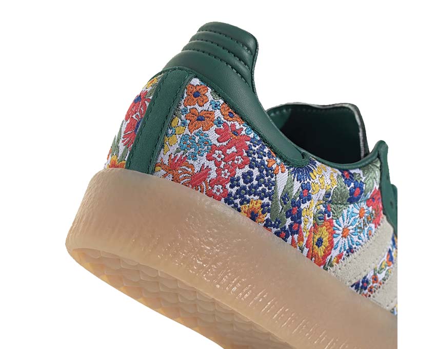 Adidas Samba X Liberty London Clear Sky vue latérale — imprimé Liberty floral signature
