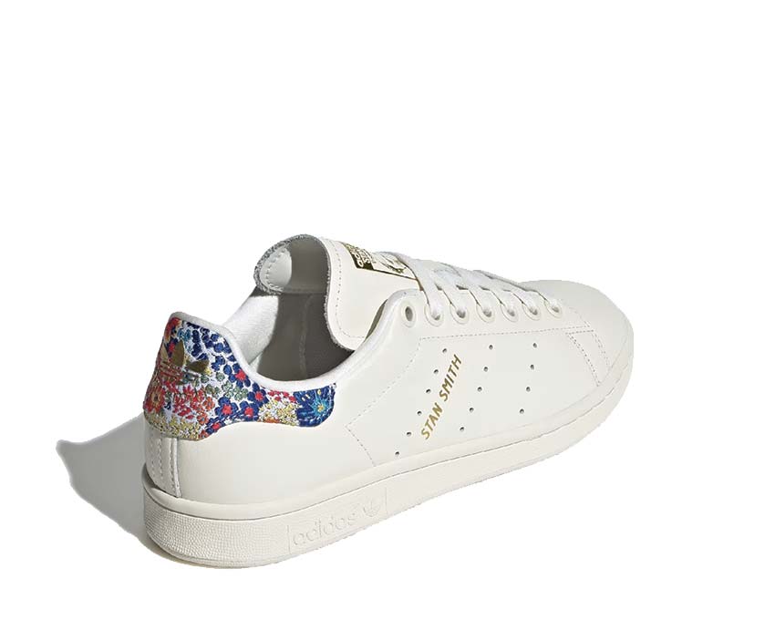 Adidas Stan Smith W Liberty London détail — tissu imprimé Liberty London