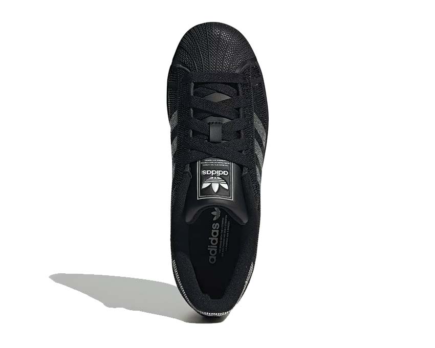 Adidas Superstar II W Cloud White — vue avant shell toe iconique