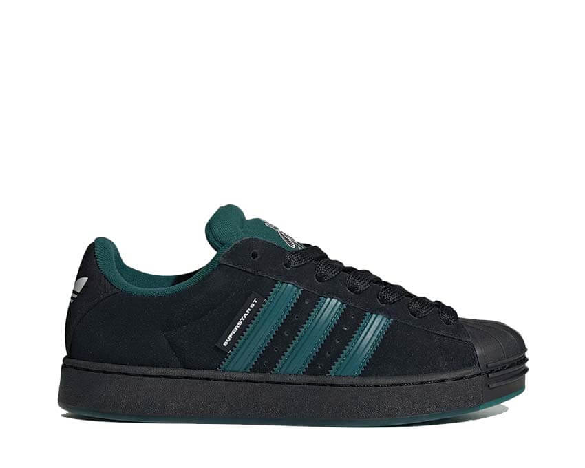 Adidas Superstar ST Core Black — sneakers daim premium 3 bandes