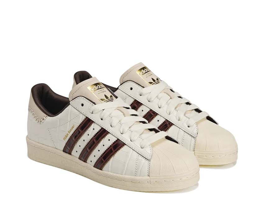 Adidas Superstar x Wales Bonner Blanco suela — puntera concha icónica