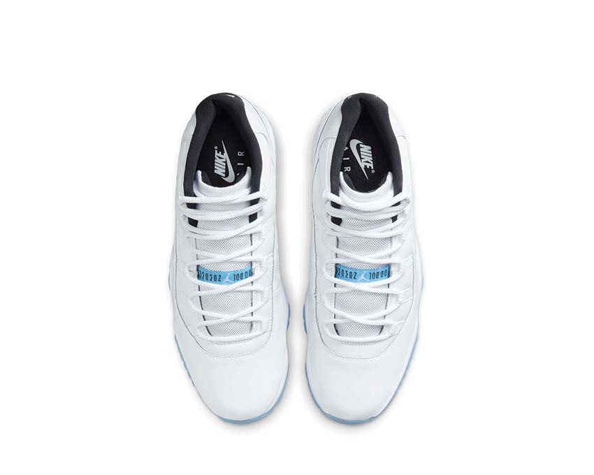 Jordan Air Jordan 11 Retro Legend Blue White Legend Blue Black Detail — blauer Lackleder Schaft