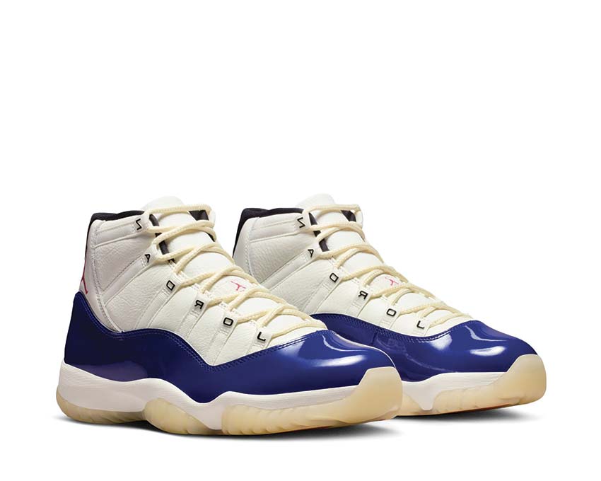 Air Jordan 11 Retro Rare Air dunkelblau — Sohle Detail Jordan 11 streetwear hype