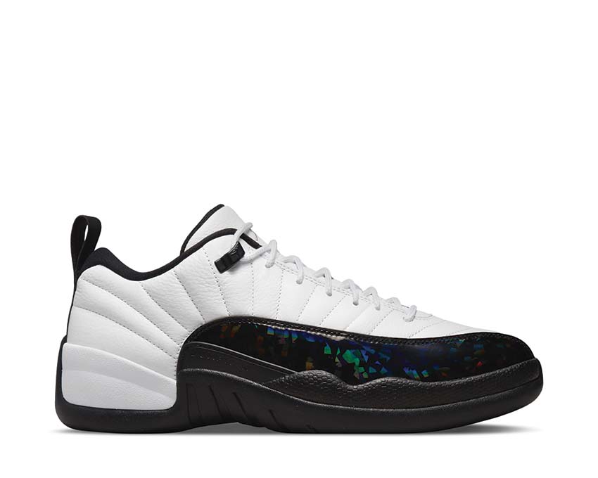 Jordan Air Jordan 12 Retro Low White Black Metallic Silver — sneaker unisexe retro low