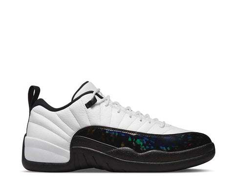 Jordan Air Jordan 12 Retro Low White Black Metallic Silver — sneaker unisex retro low