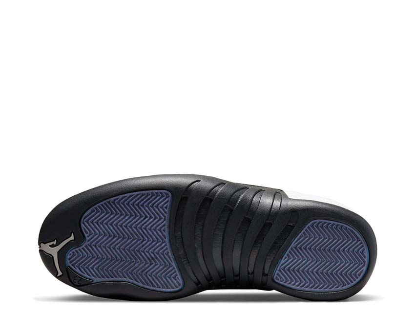 Jordan Air Jordan 12 Retro Low White Black Metallic Silver — vista trasera