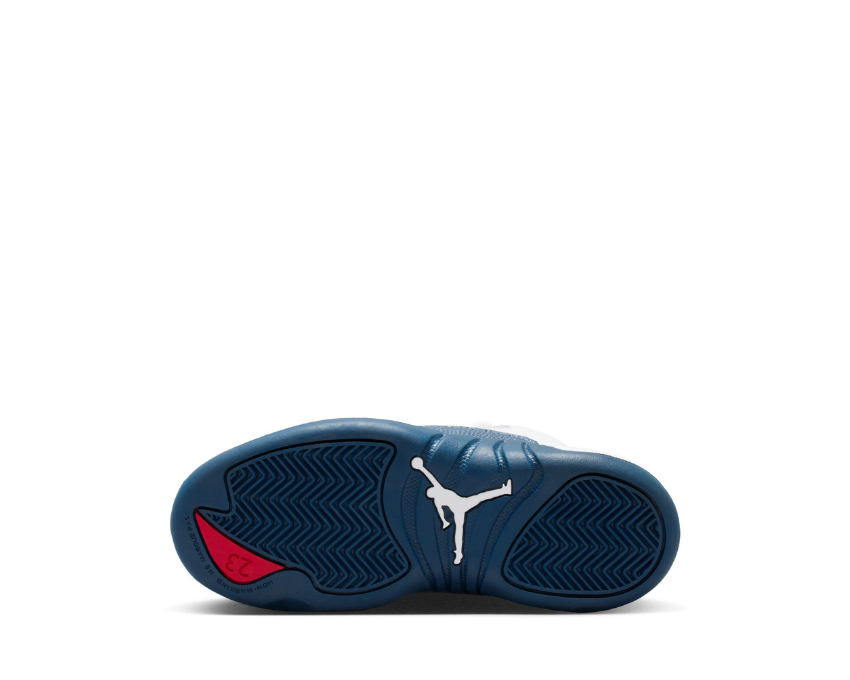 Air Jordan 12 Retro PS bianco blu — vista superiore basketball culture retro OG sneakers