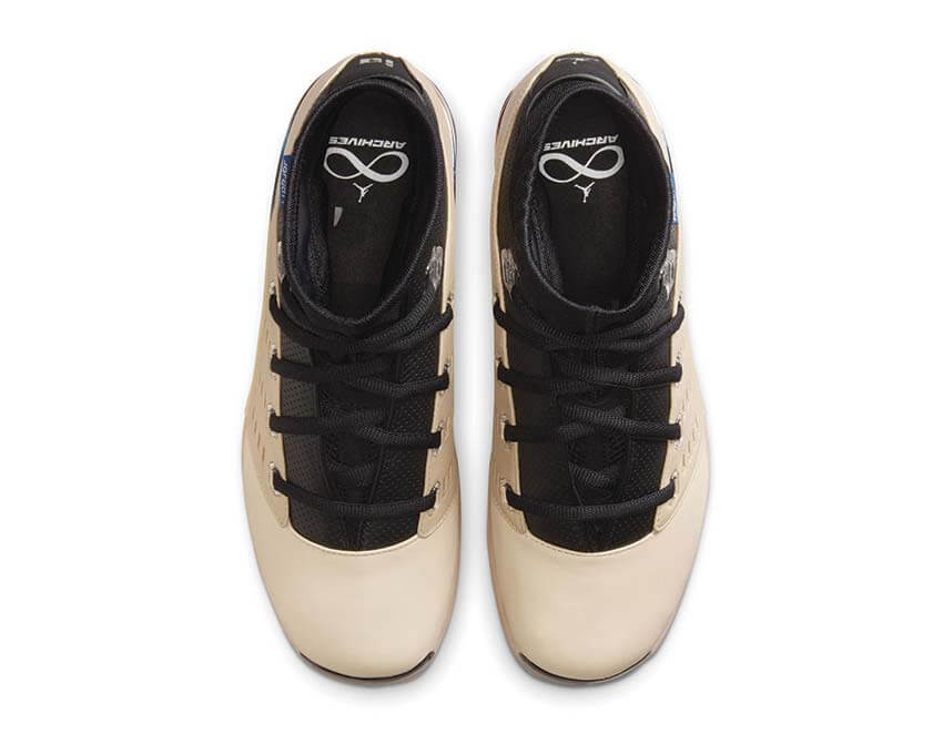 Air Jordan 17 Retro Low Beach — vista frontal