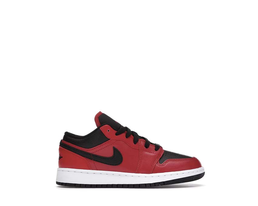 Jordan Air Jordan 1 Low GS Gym Red Black White — sneaker enfant grade school
