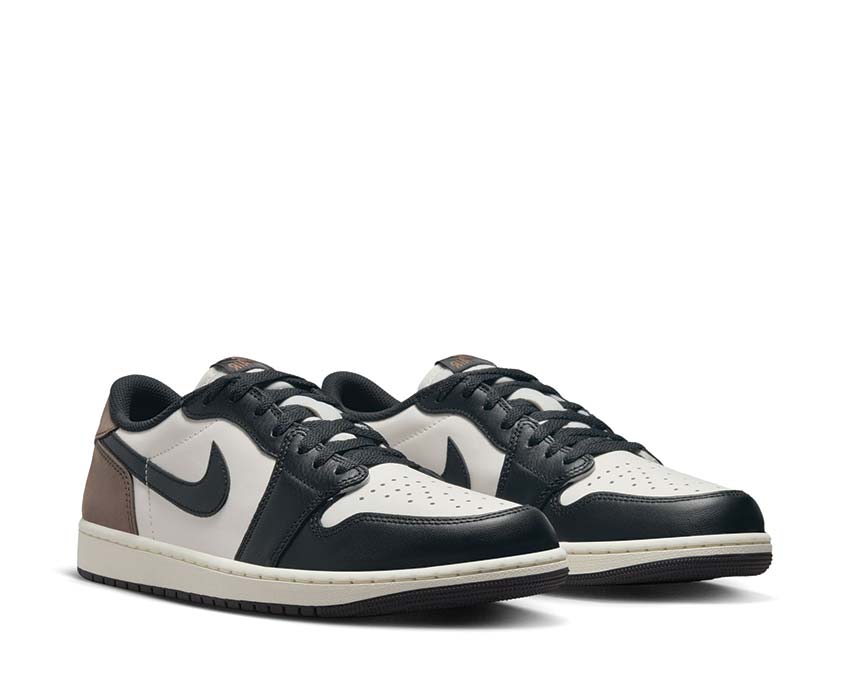 Jordan Air Jordan 1 Low OG Mocha vue latérale — cuir mocha homme