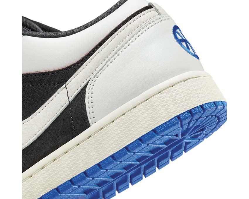 Jordan Air Jordan 1 Low Quai 54 vue latérale — cuir multicolore