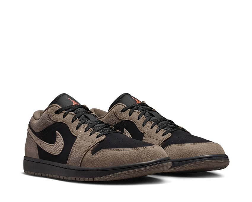 Air Jordan 1 Low SE Olive Grey top — olive khaki leather OG basketball culture
