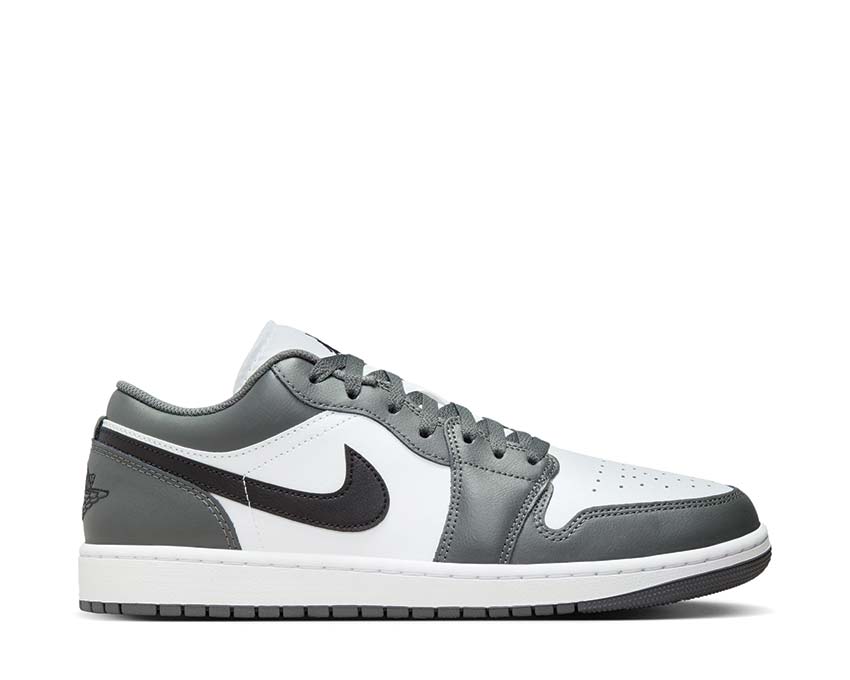 Jordan Air Jordan 1 Low Iron Grey White Black Iron Grey — sneaker uomo colorway neutro