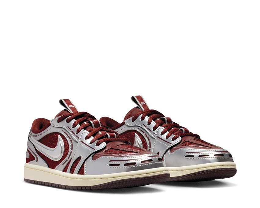 Air Jordan 1 Method of Made Low V3 Rojo Equipo suela — zapatilla baja mujer basketball iconic