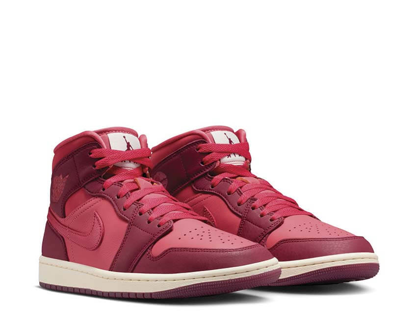 Air Jordan 1 Mid SE Sierra Red suola — suola Air Jordan 1 mid