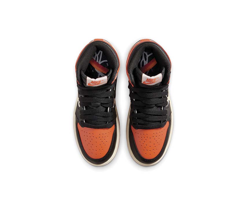 Air Jordan 1 Retro High OG PS Shattered Backboard — Außensohle Air Jordan PS weiß schwarz