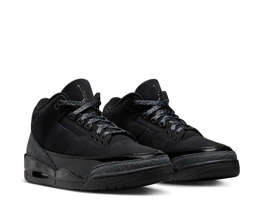 Jordan Air Jordan 3 Retro Black Cat semelle — amorti Air visible