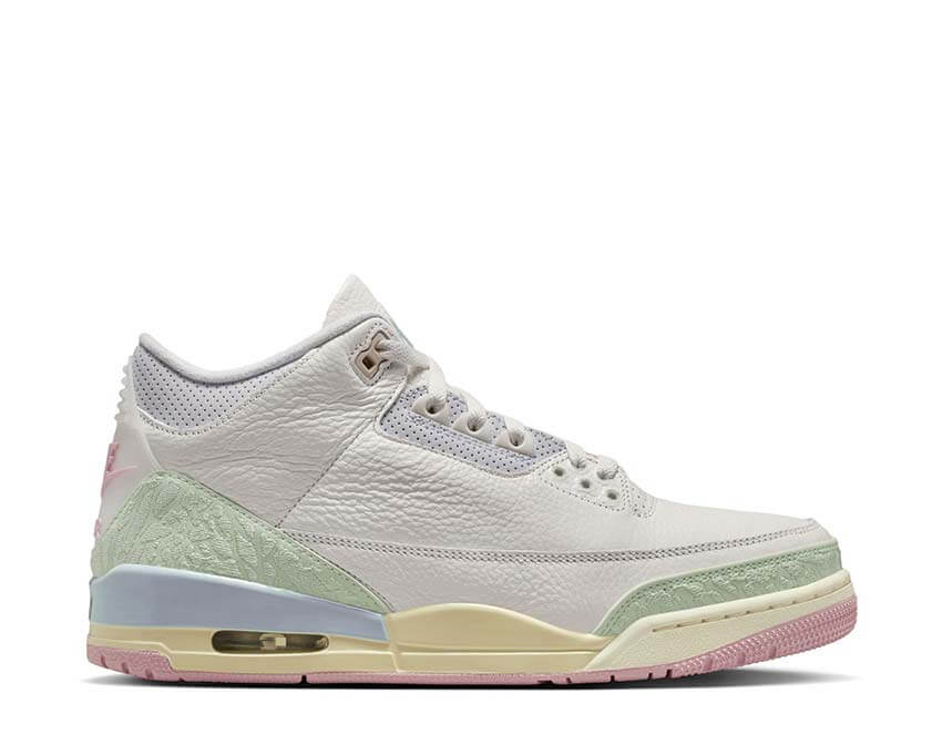 Air Jordan 3 Retro OG Spring Is In The Air — sneaker homme blanc floral