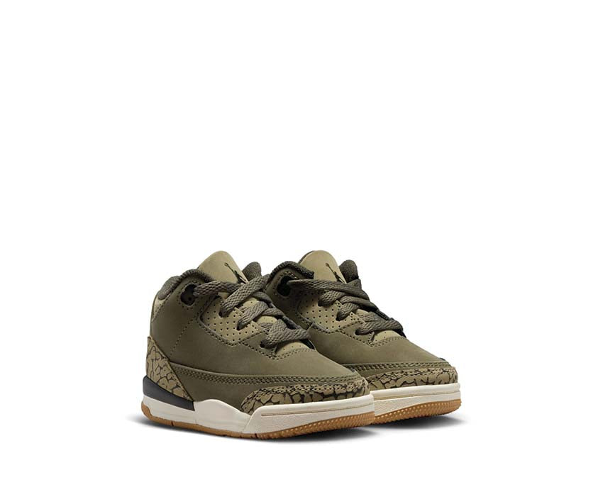Air Jordan 3 Retro TD Family Affair sole — visible Air unit Jordan 3 TD baby