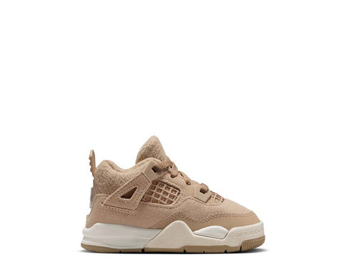 Air Jordan 4 Retro TD Cozy Beige — zapatilla bebé confort Jordan 4 TD