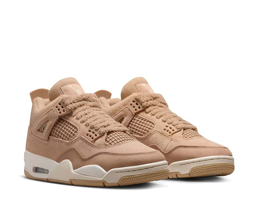 Air Jordan 4 Retro W Cozy semelle — Air visible Jordan 4 beige