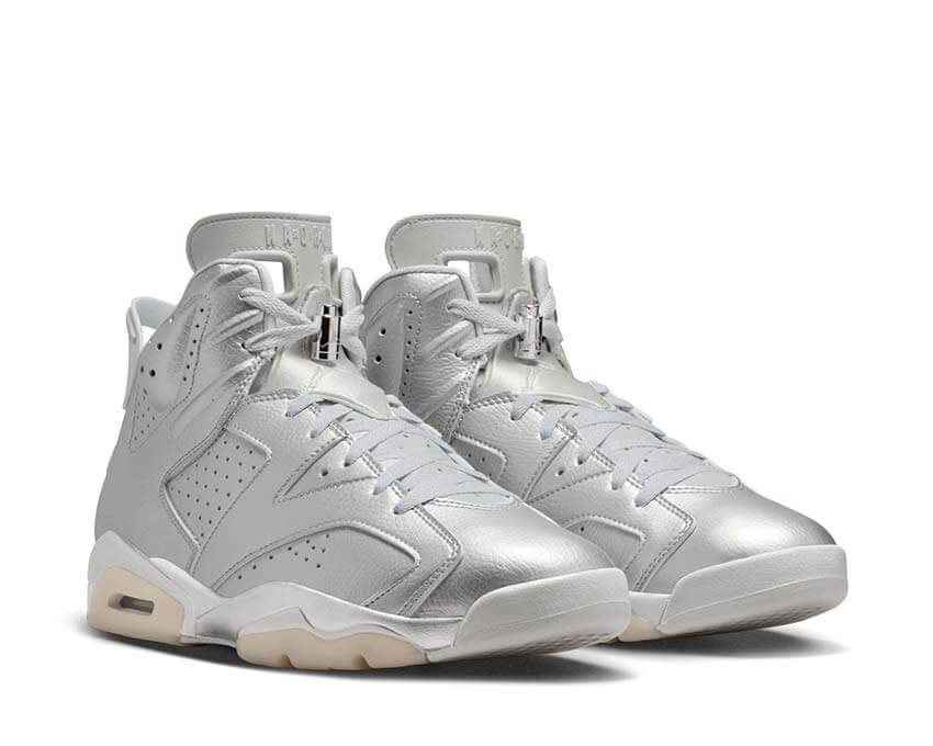 Air Jordan 6 Retro x PSG Metallic Silver semelle — unité Air Max translucide effet glacé