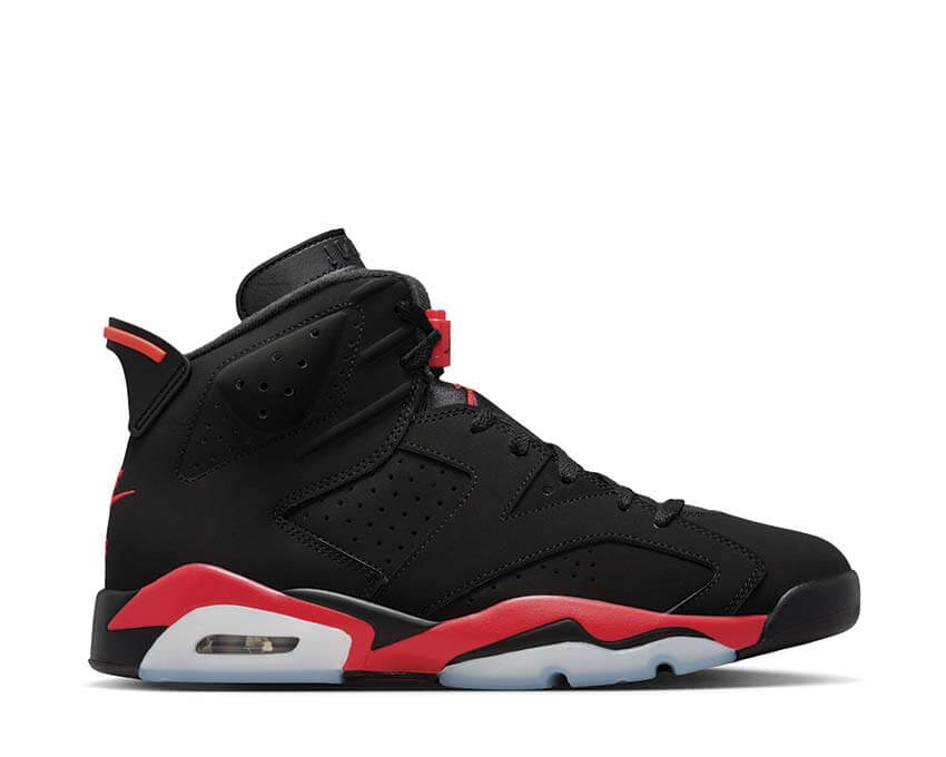 Air Jordan 6 Retro Infrared Salesman — zapatilla hombre negro infrarrojo icónico