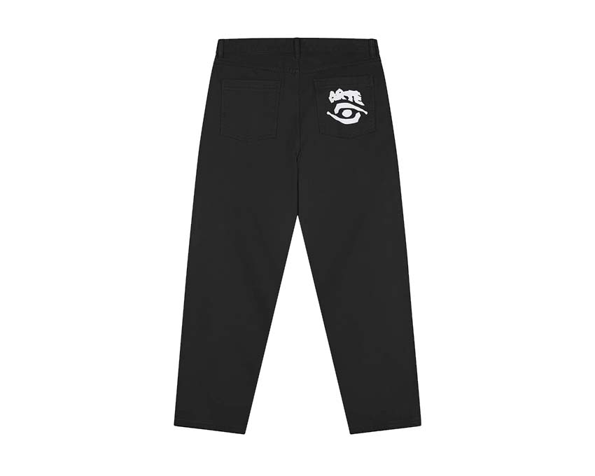 Arte Back Pocket Graphic Pants Detail — Grafik-Druck Rückentasche