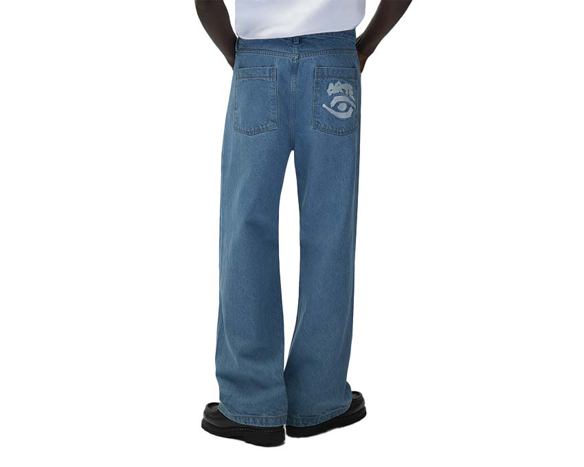 Arte Back Pocket Graphic Pants vue latérale — pantalon graphique coupe droite